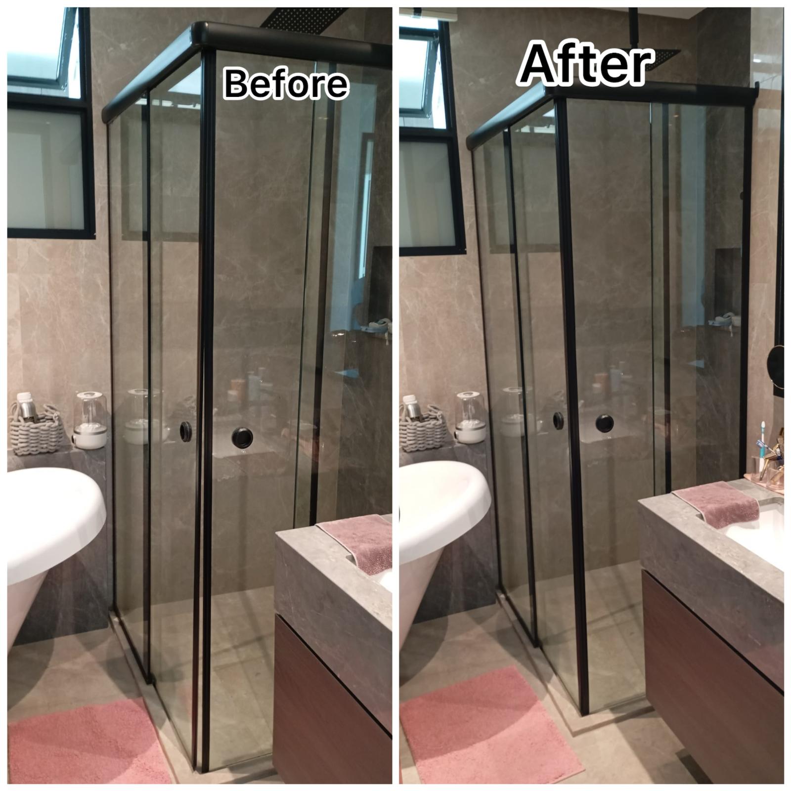 Shower Glass Restoration & Glass Cleaning Services in Singapore
